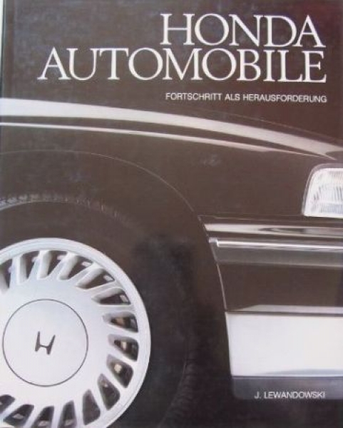 Lewandowski "Honda Automobile" Honda-History 1989 (4560)